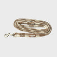 Load image into Gallery viewer, Latte Luxe Tweed Dog Lead