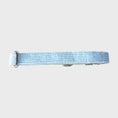 Load image into Gallery viewer, Baby Blue Corduroy Adjustable Dog Collar