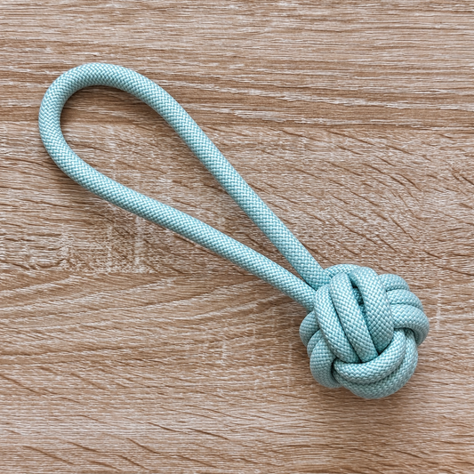 Sage Rope Knot Dog Toy
