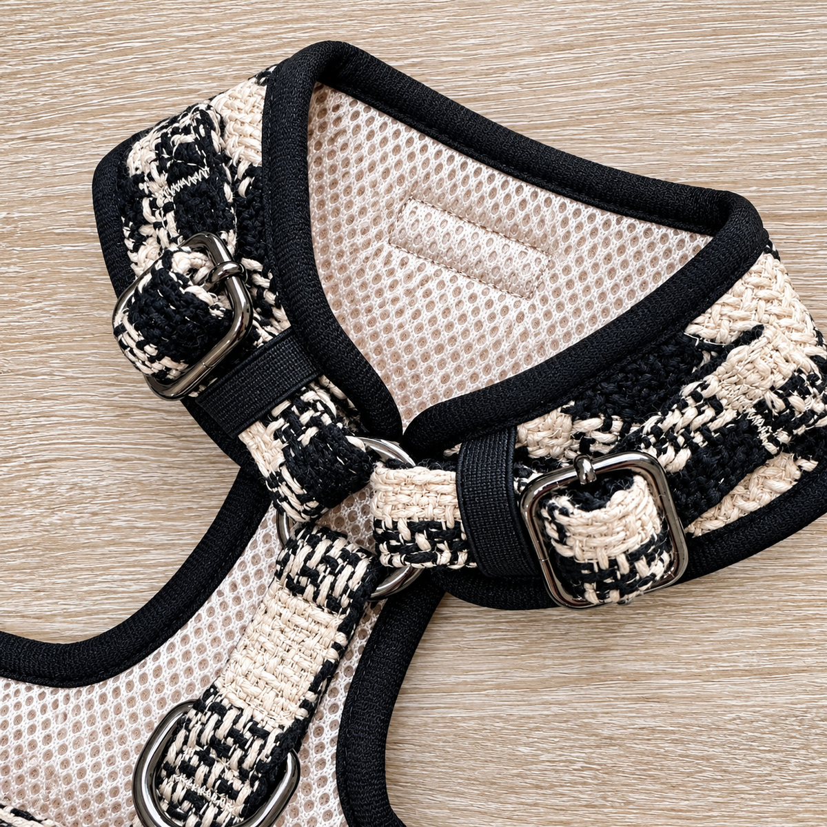 Black and Tan Tweed Harness