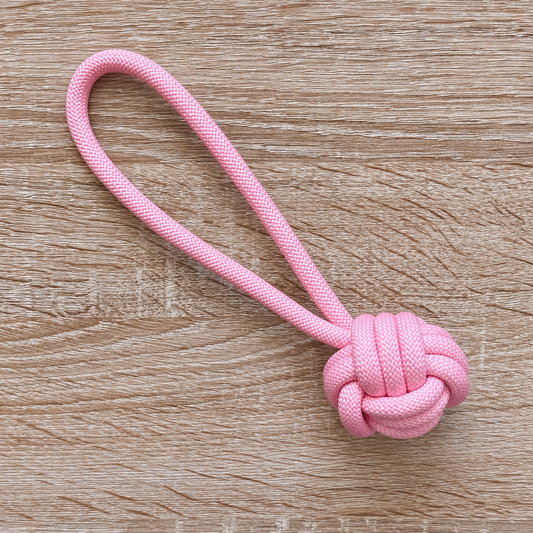 Pink Rope Knot Dog Toy