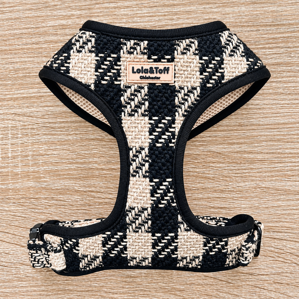 Black and Tan Tweed Harness