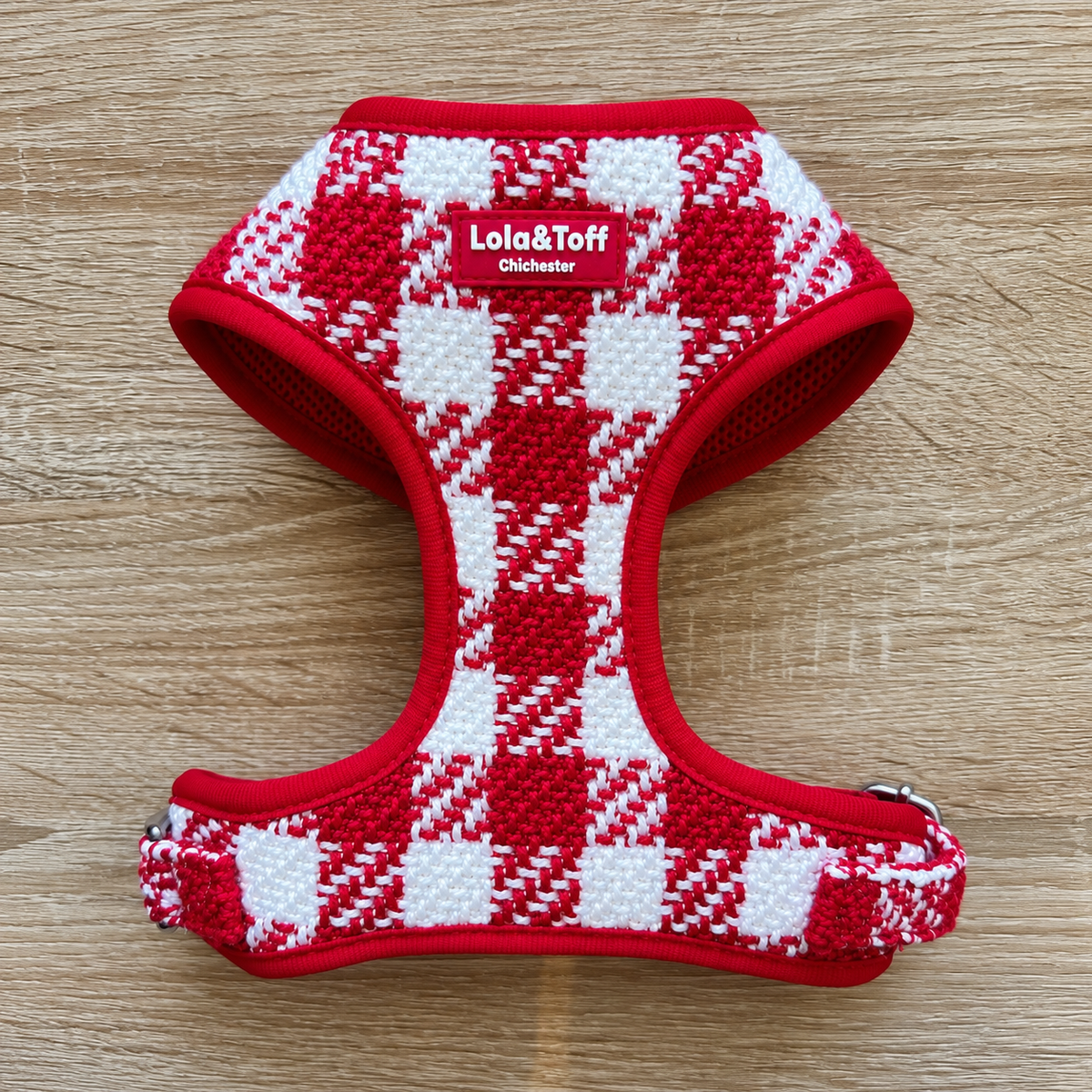 Poppy Luxe Tweed Dog Harness