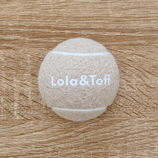 Light Taupe Playtime Dog Ball