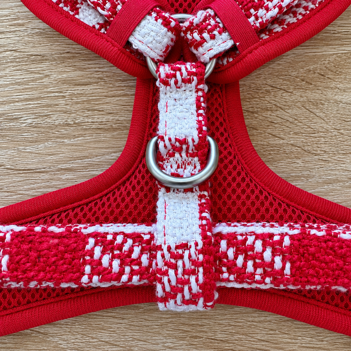 Poppy Luxe Tweed Dog Harness
