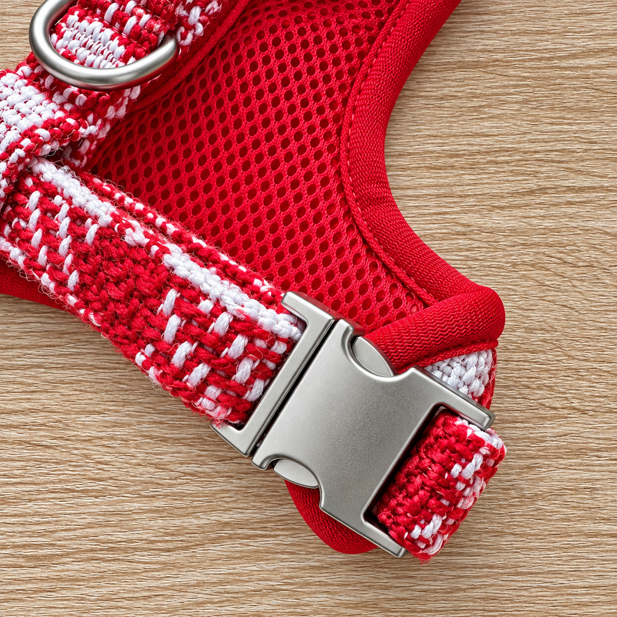 Poppy Luxe Tweed Dog Harness