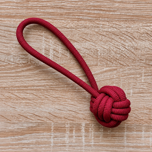 Red Rope Knot Dog Toy