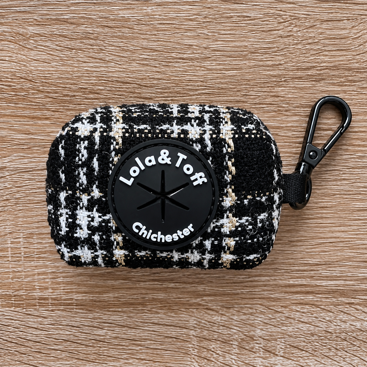 Lottie Luxe Tweed  - Dog Poop Bag Holder