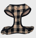 Load image into Gallery viewer, Black & Tan Tweed - adjustable dog harness
