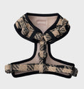 Load image into Gallery viewer, Black & Tan Tweed - adjustable dog harness
