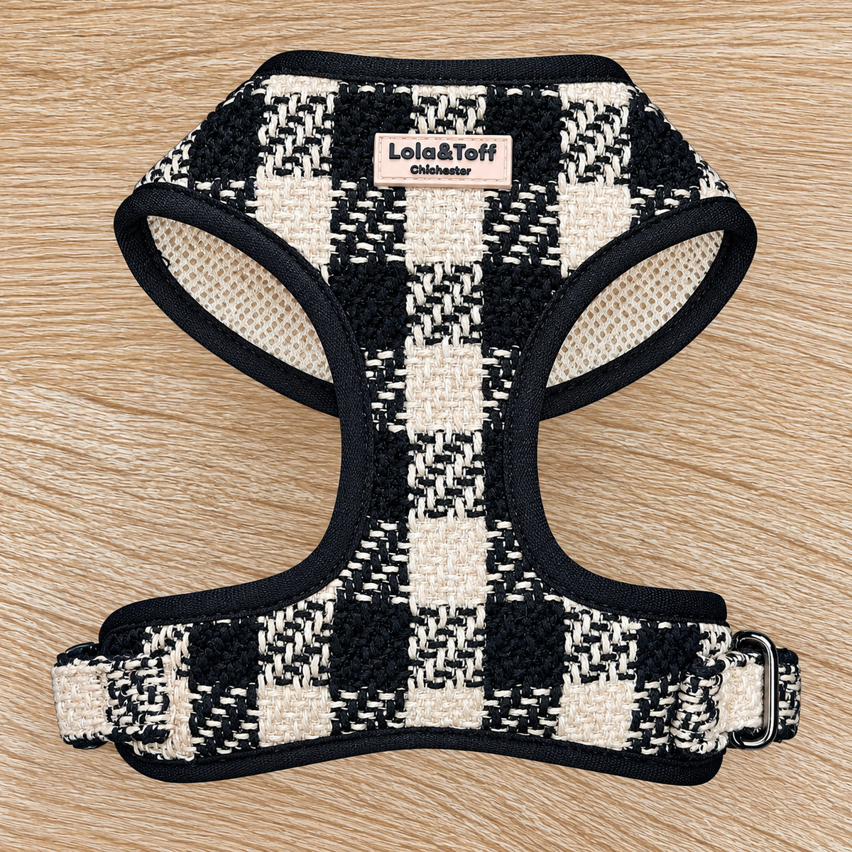 Black and Tan Tweed Harness