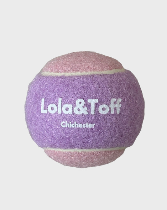 Lilac & Pink Tennis Ball