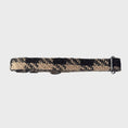 Load image into Gallery viewer, Black & Tan Tweed - Adjustable  Collar
