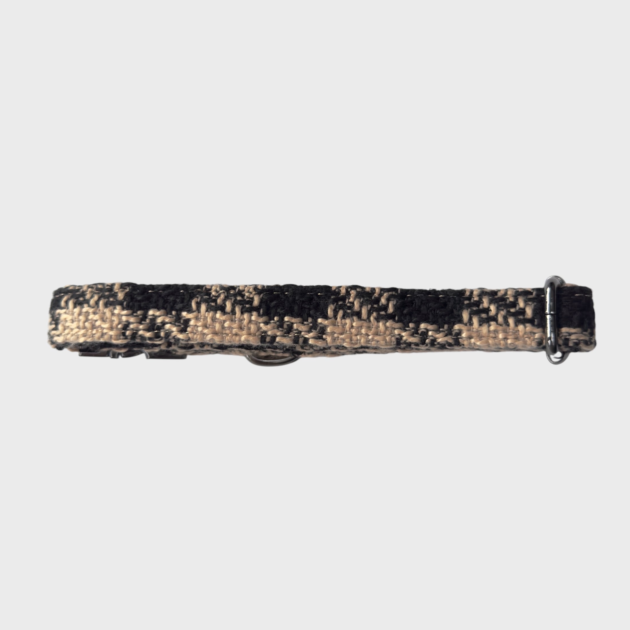 Black & Tan Tweed - Adjustable  Collar