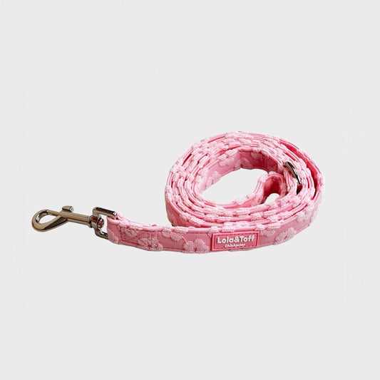 Pink Daisy Towelling - Lead